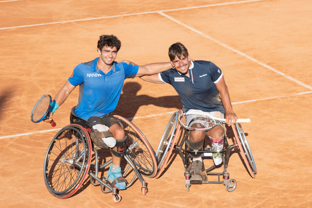De la Puente y Caverzaschi, campeones en dobles