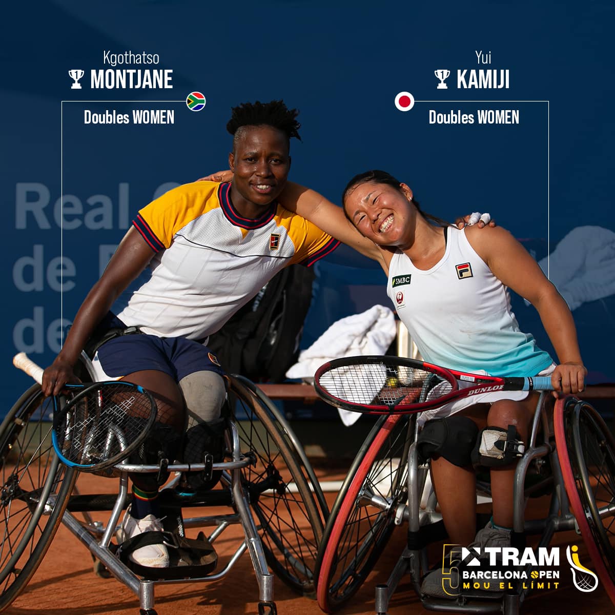 Hewett y Gerard, y Kamiji y Montjane se llevan los dobles