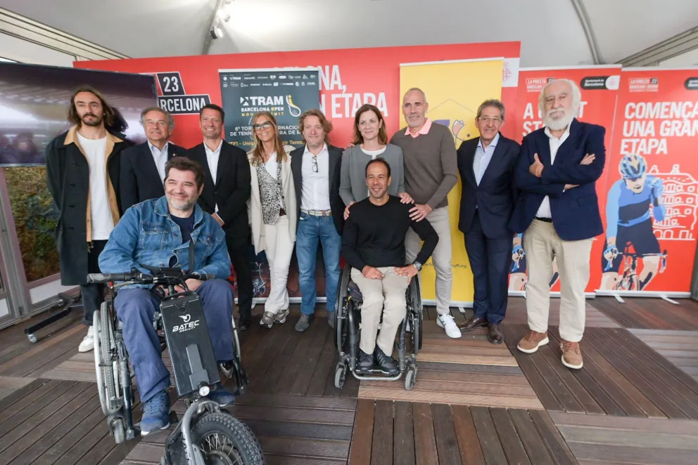 Presentación del 6º TRAM Barcelona Open  - ITF1