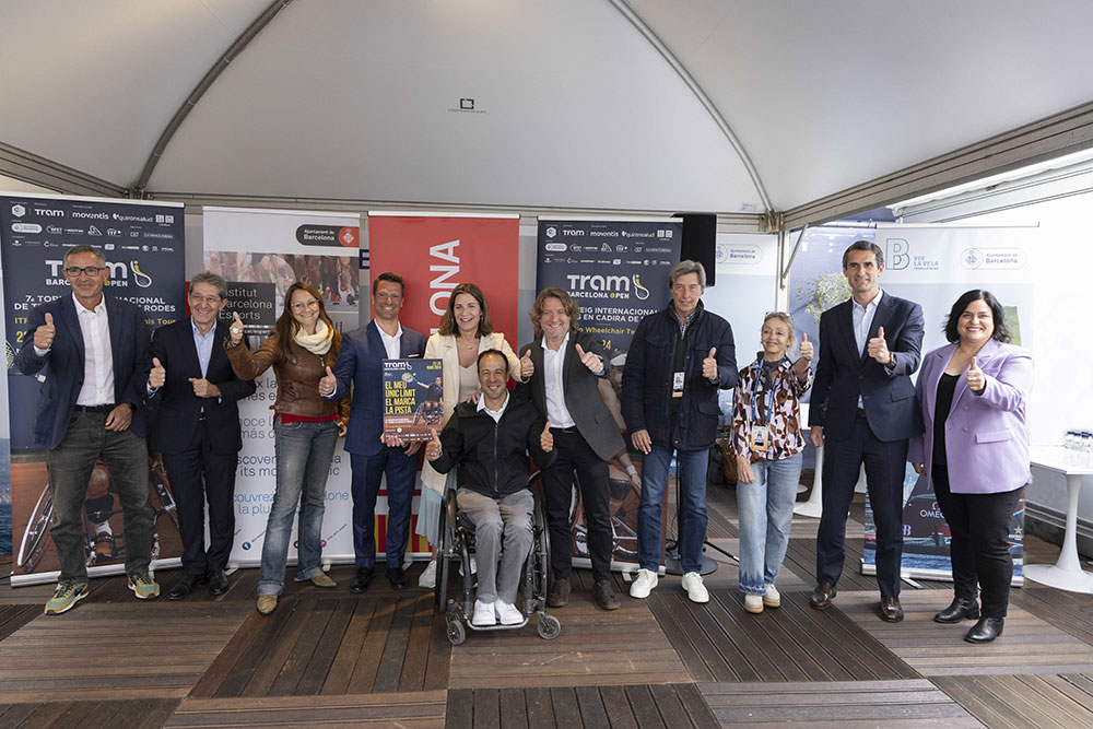 Presentación de la 7ª edición del TRAM Barcelona Open - ITF1