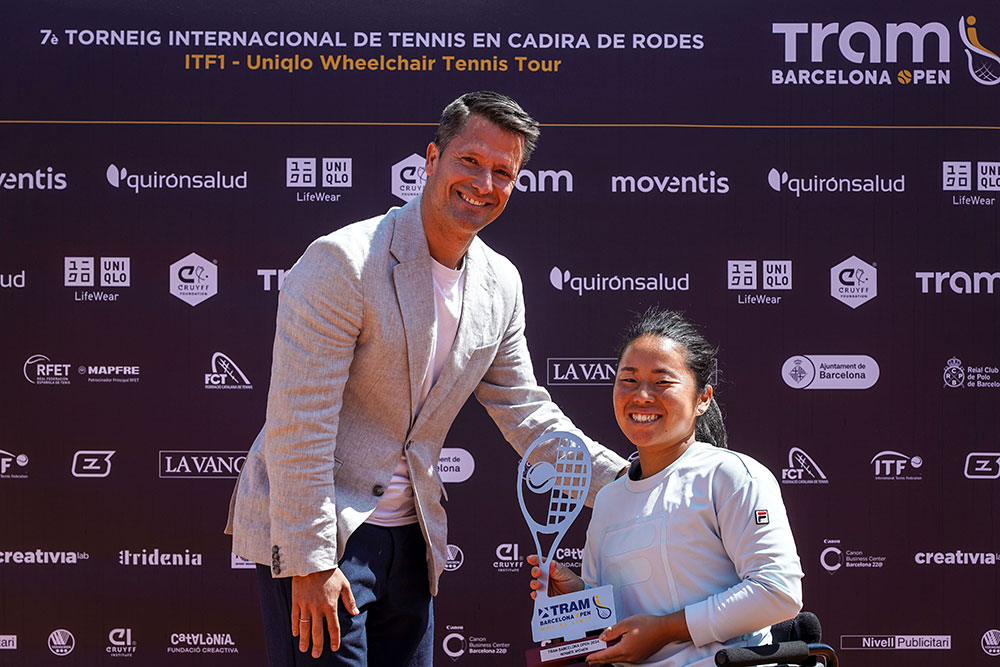Yui Kamiji, campeona del TRAM Barcelona Open 2024