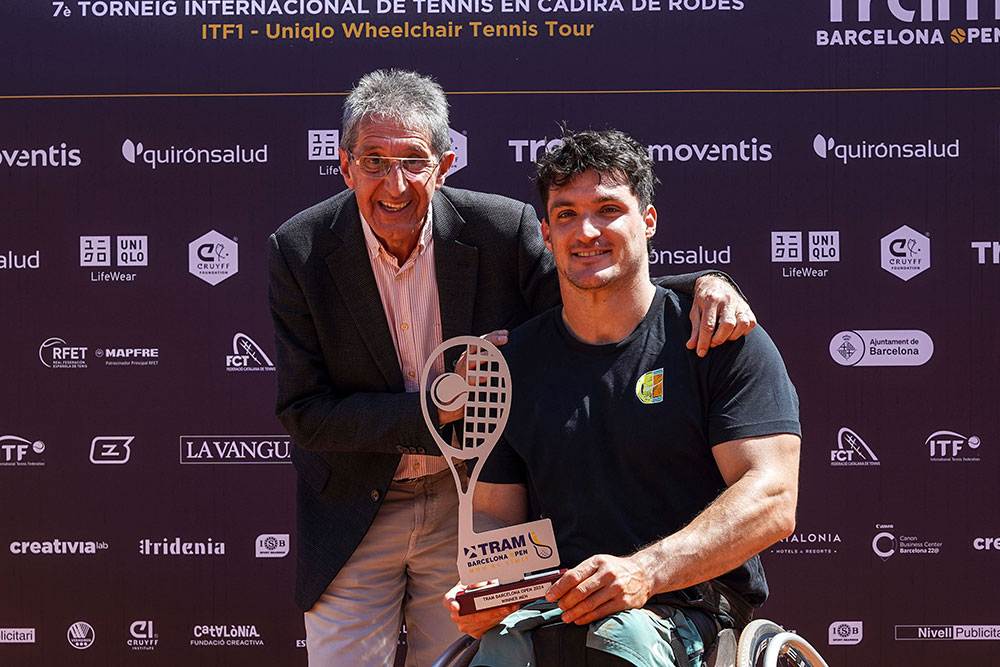 Gustavo Fernández, campeón del TRAM Barcelona Open 2024