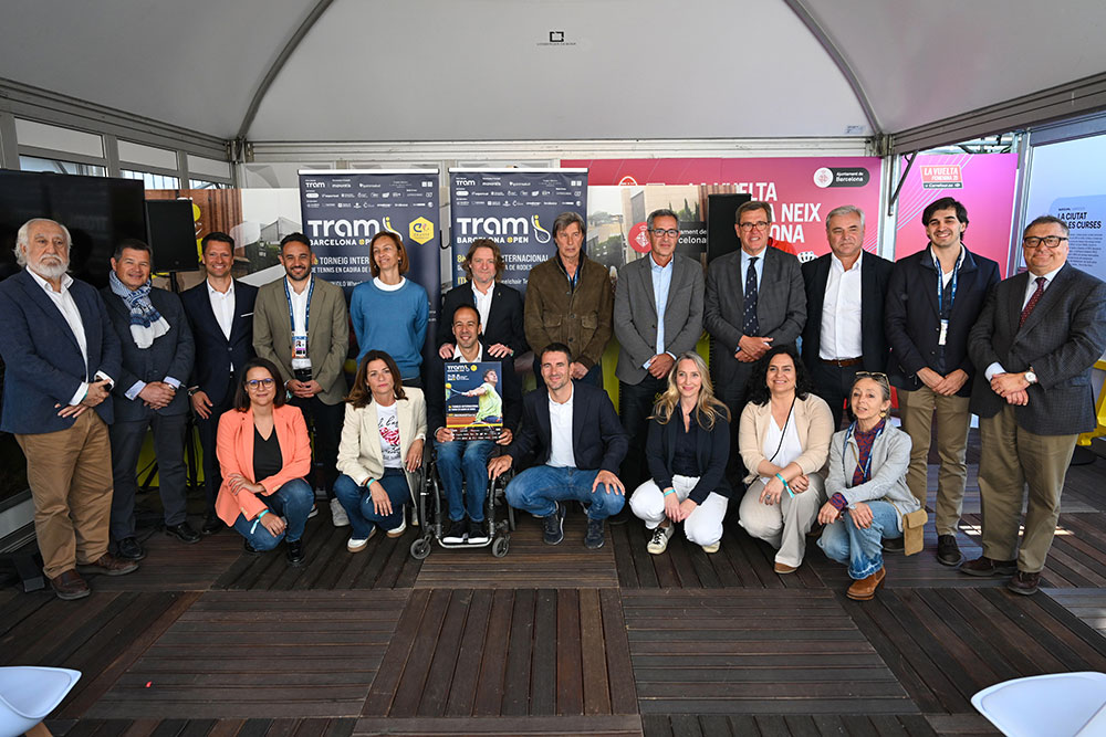 Presentada la 8ª edición del TRAM Barcelona Open