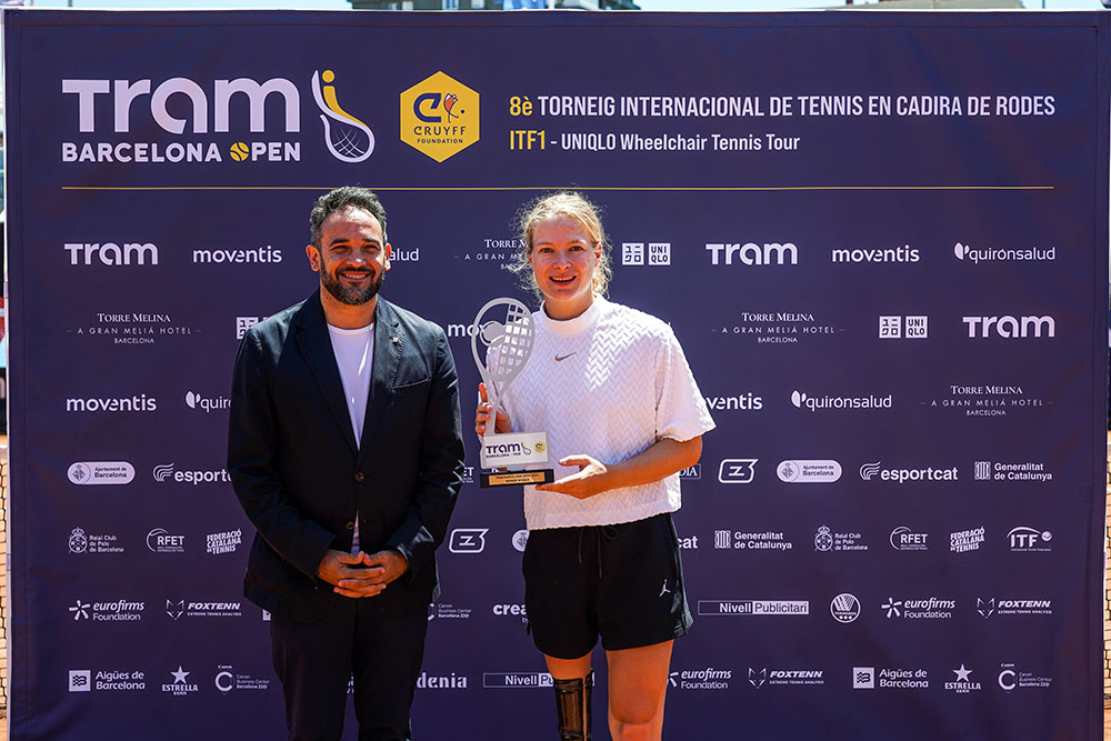 Diede de Groot conquista su tercer TRAM Barcelona Open