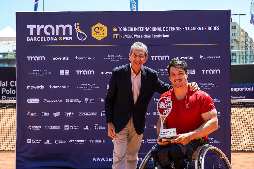 Gustavo Fernández conquista su cuarto TRAM Barcelona Open