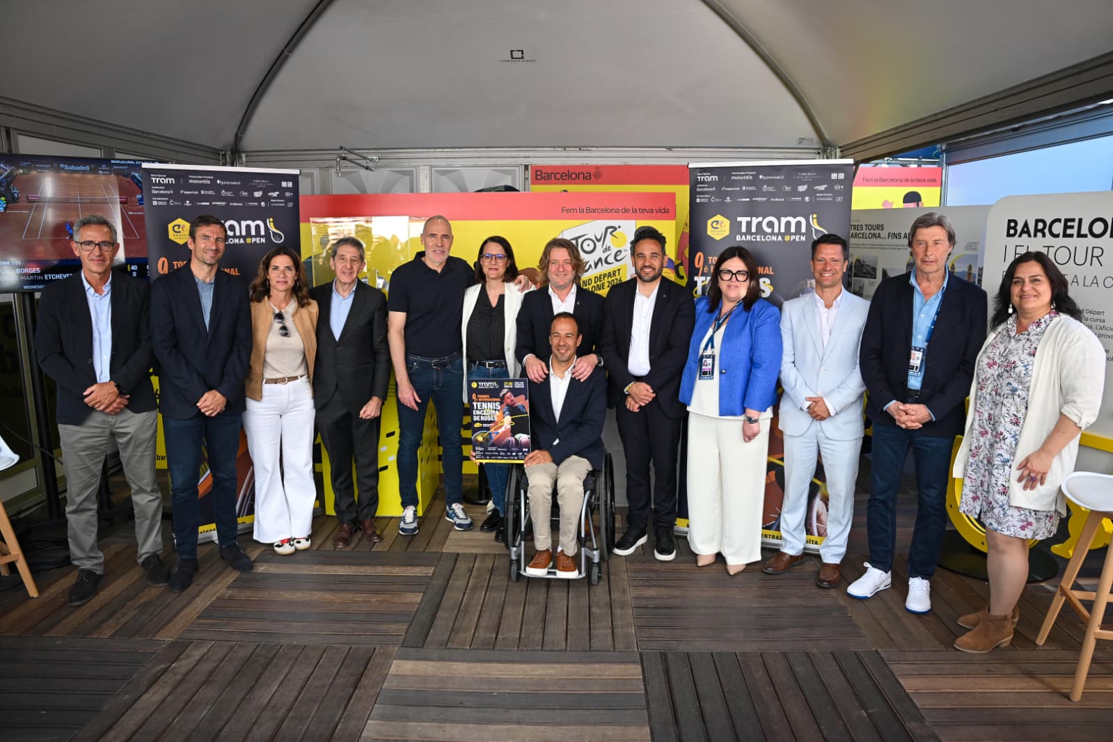 Presentada la 9ª edición del TRAM Barcelona Open