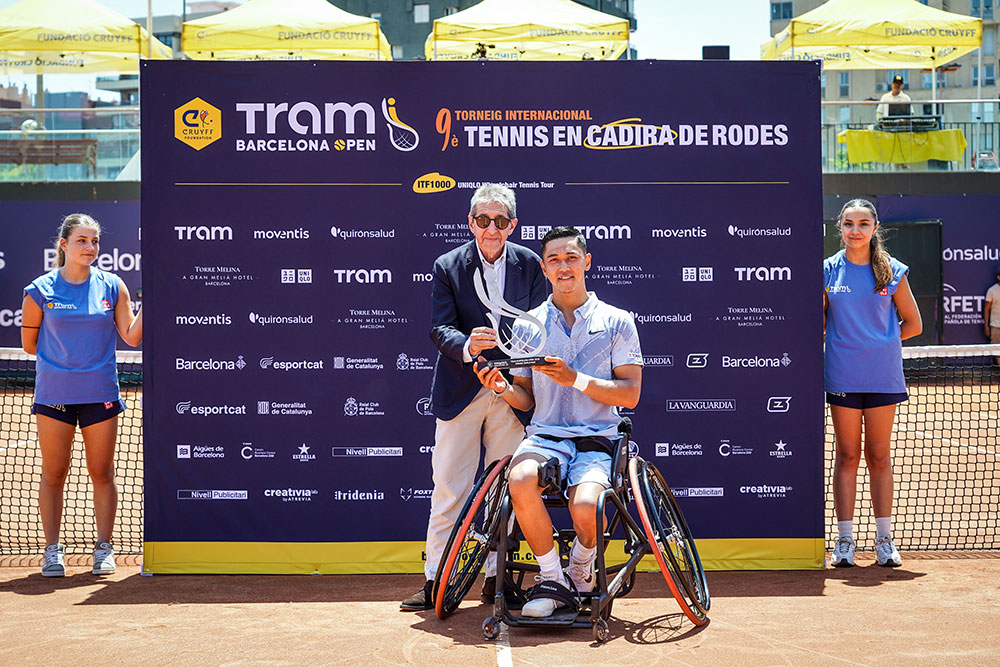 Tokito Oda, campeón del TRAM Barcelona Open 2026